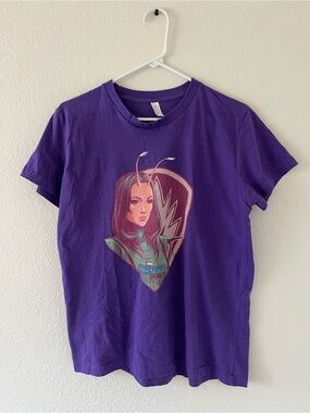 Marvel Purple Short Sleeve Tee Guardians of the Galaxy